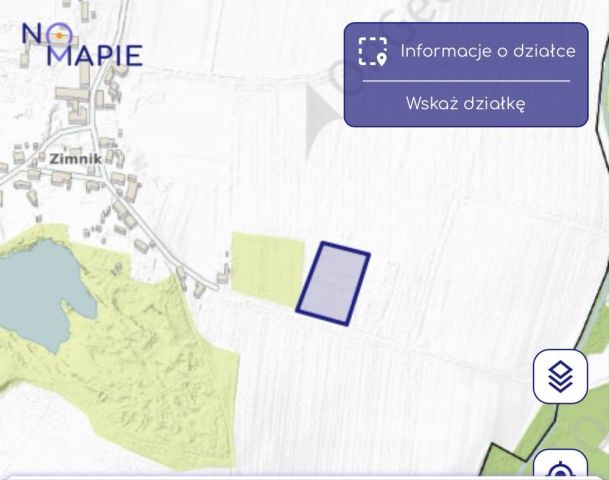 Działka rolna Zimnik. Zdjęcie 1