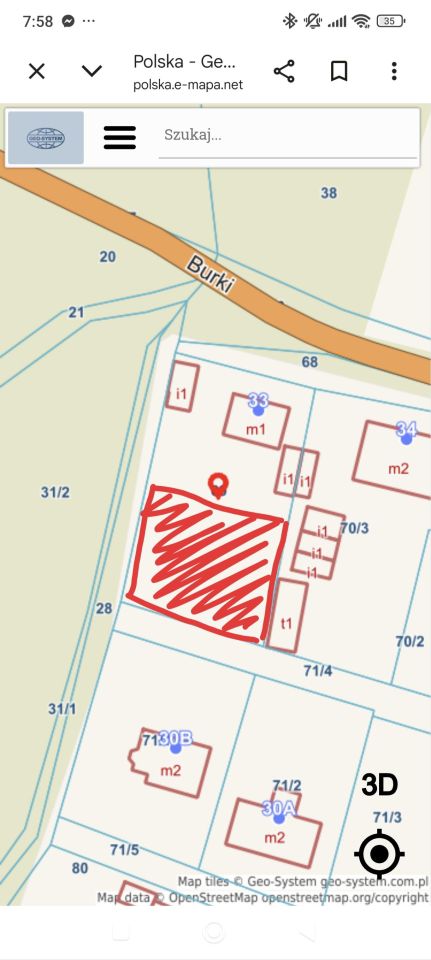 Działka budowlana Sławków Burki, ul. Burki. Zdjęcie 2