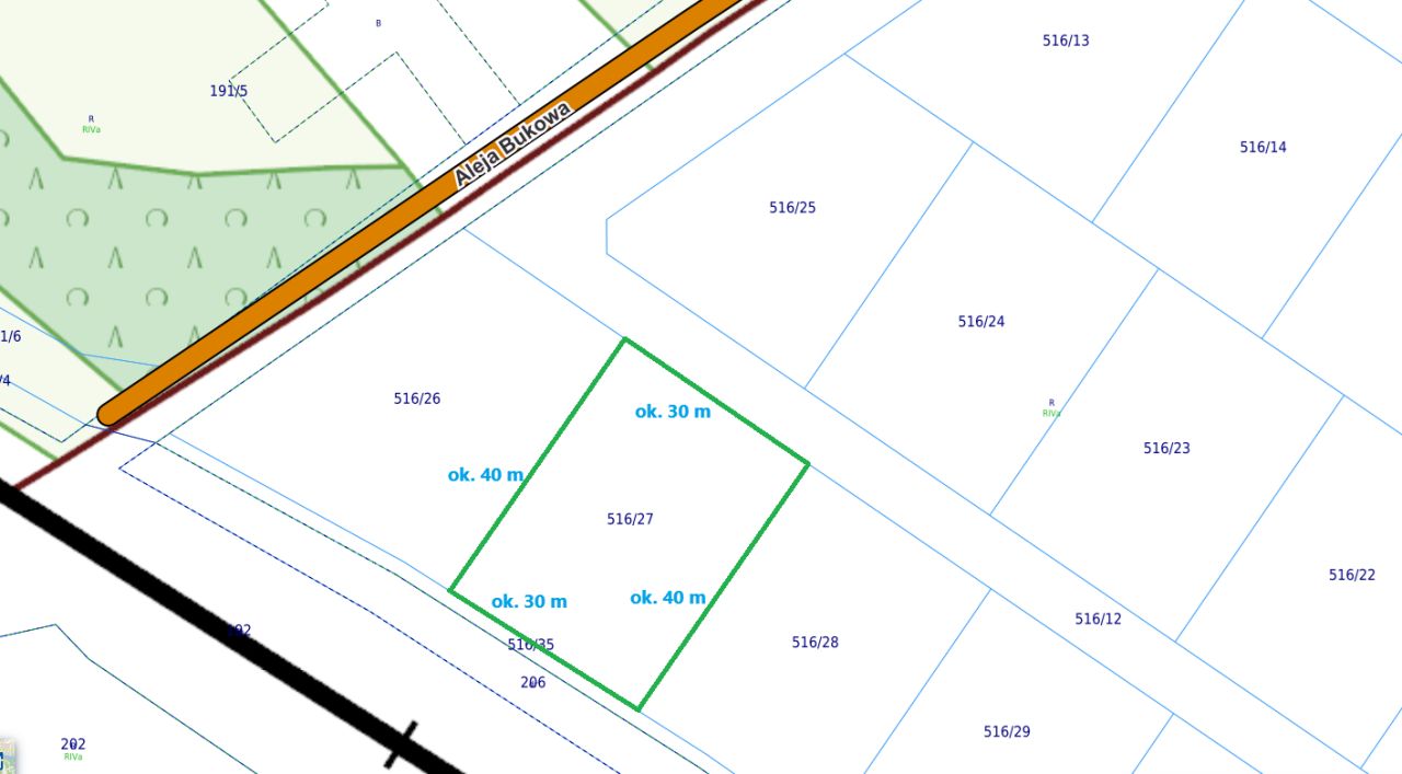 Działka rolno-budowlana Strzelinko, ul. al. Bukowa. Zdjęcie 2