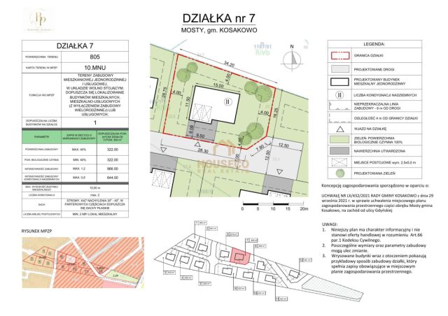 Działka inwestycyjna Mosty, ul. Modrzewiowa. Zdjęcie 2