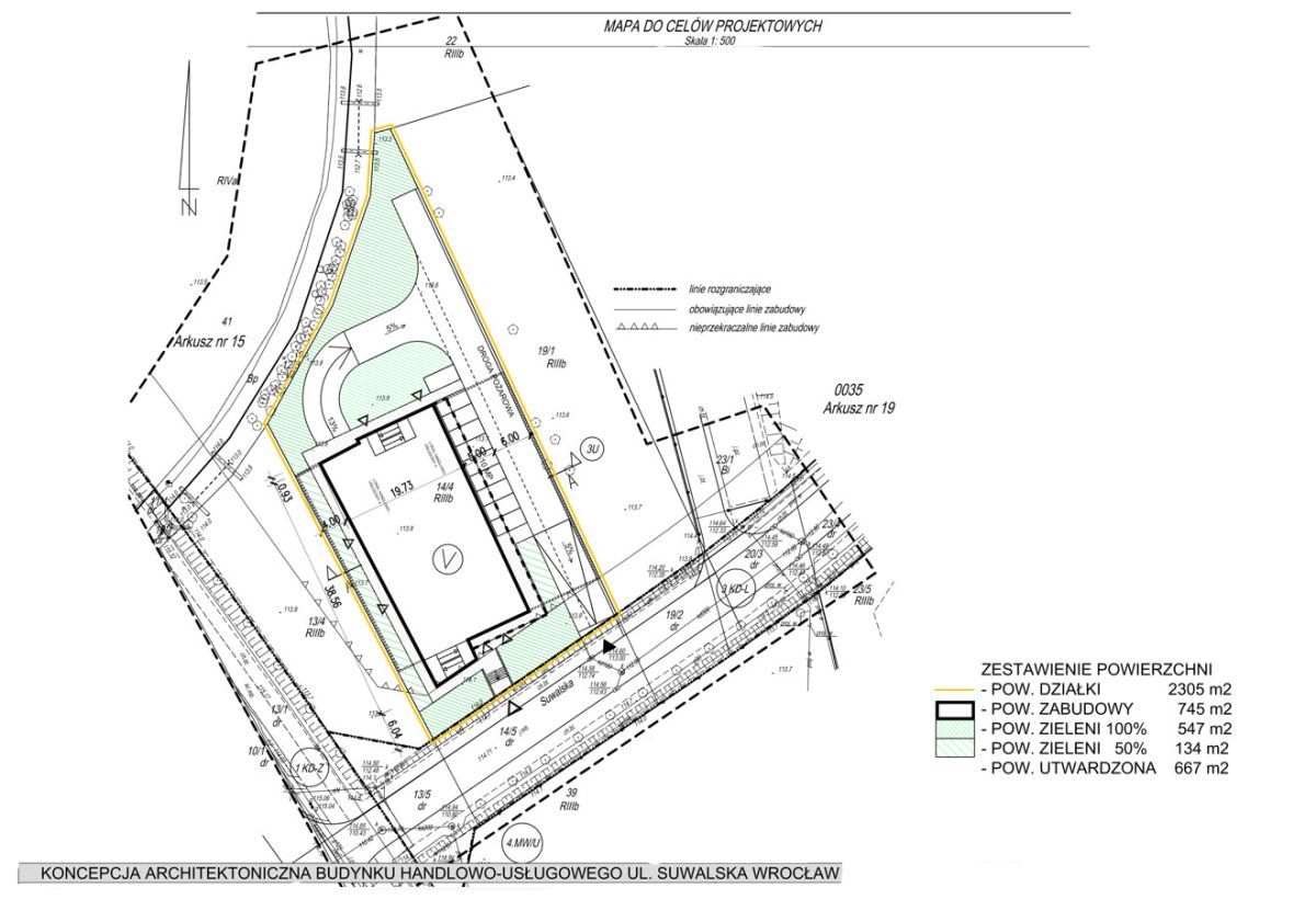 Działka inwestycyjna Wrocław Maślice, ul. Suwalska. Zdjęcie 4