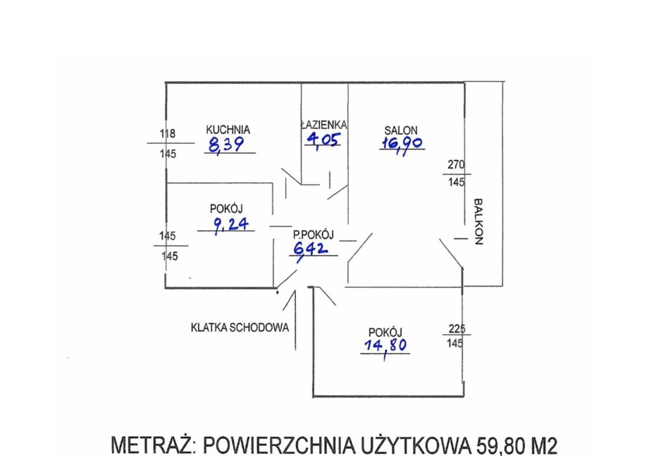 Mieszkanie 3-pokojowe Kozienice, al. Władysława Sikorskiego. Zdjęcie 11