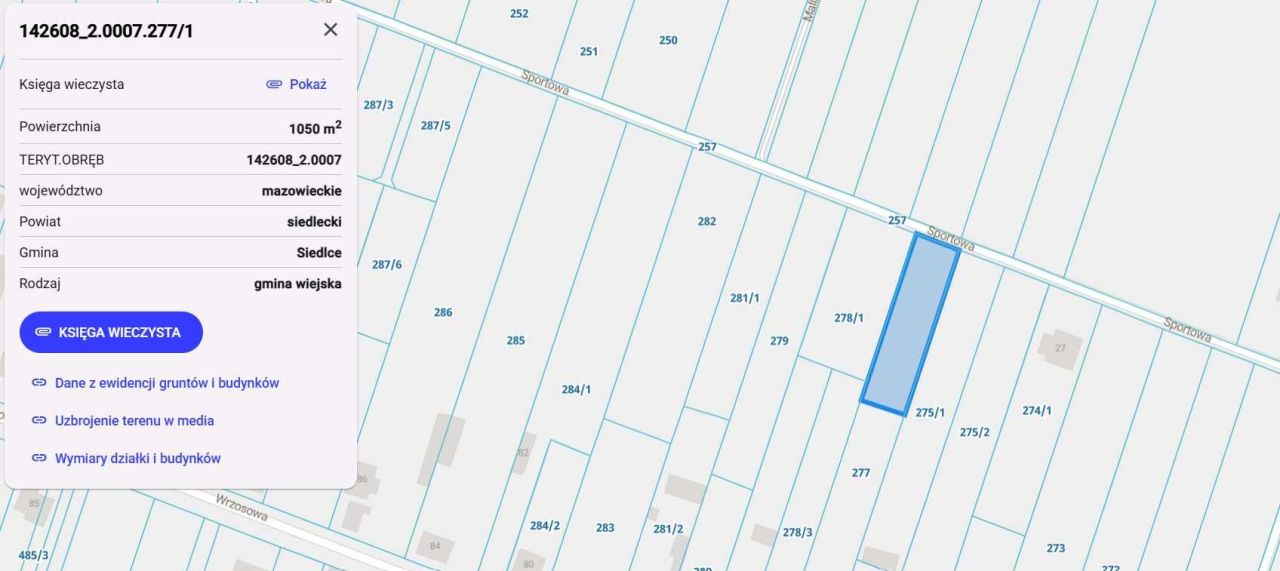 Działka budowlana Grabianów, ul. Sportowa. Zdjęcie 7