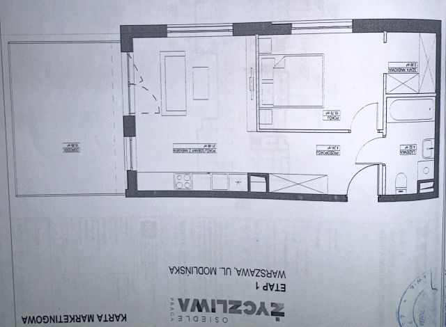 Mieszkanie 2-pokojowe Warszawa Żerań, ul. Modlińska. Zdjęcie 14