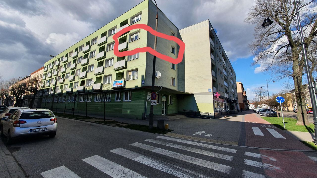 Mieszkanie 2-pokojowe Ełk Centrum, ul. Armii Krajowej