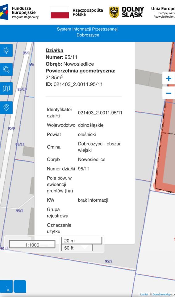 Działka budowlana Nowosiedlice. Zdjęcie 10