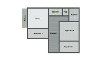 Mieszkanie 4-pokojowe Gliwice Sośnica, ul. Wiślana