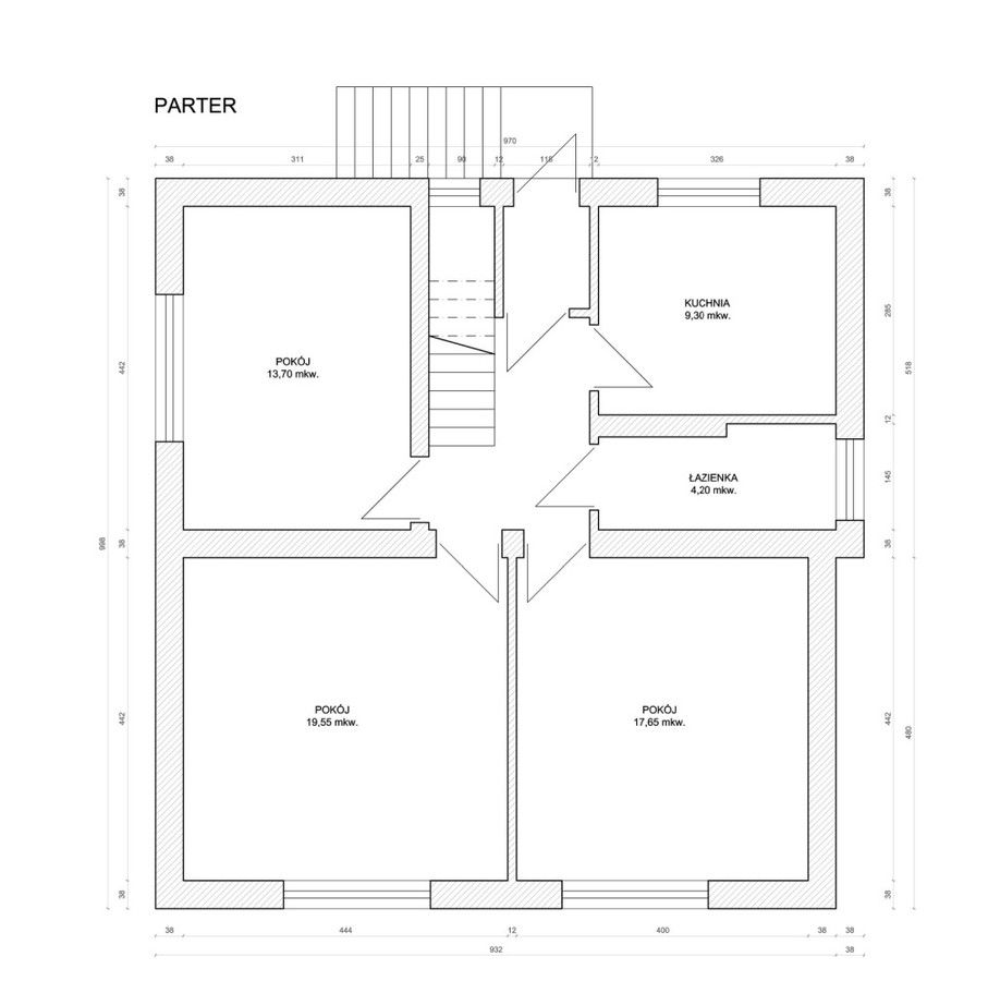 dom wolnostojący, 7 pokoi Pabianice. Zdjęcie 5