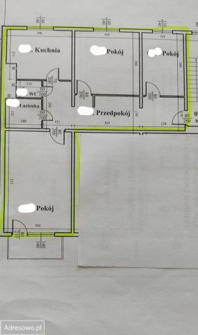 Mieszkanie 3-pokojowe Nakło nad Notecią, os. Bolesława Chrobrego. Zdjęcie 12