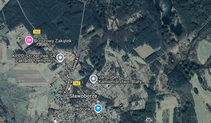 Działka budowlana Sławoborze, ul. Parcela