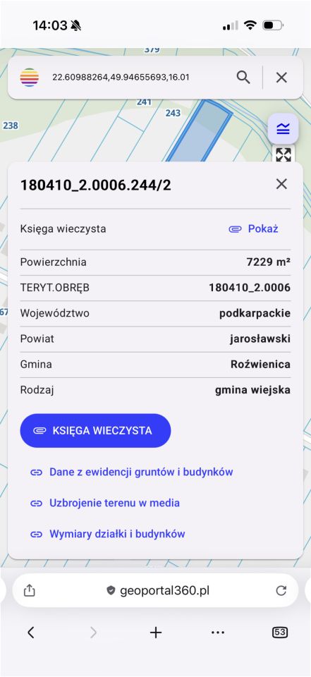 Działka rolno-budowlana Rudołowice. Zdjęcie 7