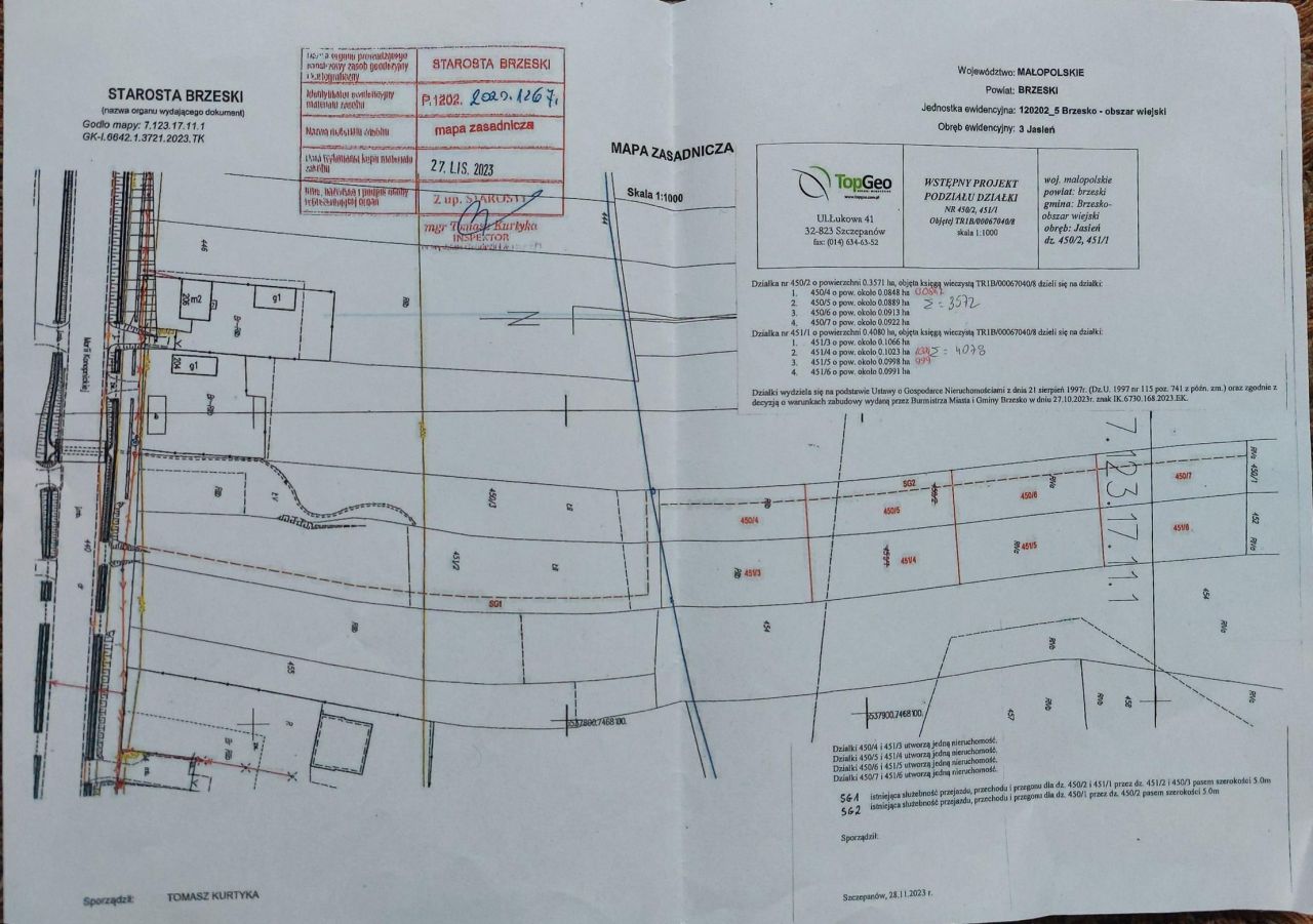 Działka rolno-budowlana Jasień. Zdjęcie 13