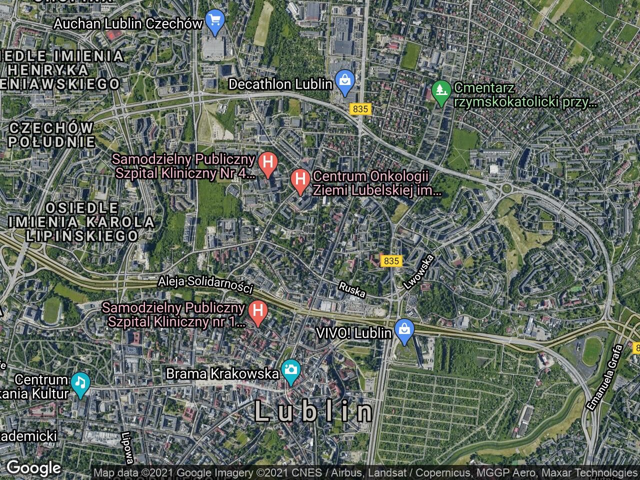 Działka inwestycyjna Lublin Czwartek, ul. Sieroca