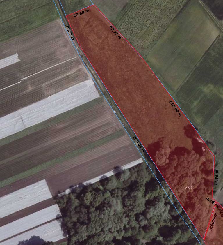 Działka rolna Głęboka. Zdjęcie 2