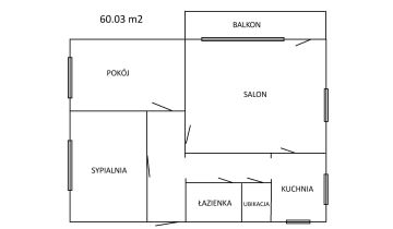 Mieszkanie 3-pokojowe Gdynia Karwiny, ul. Leopolda Staffa
