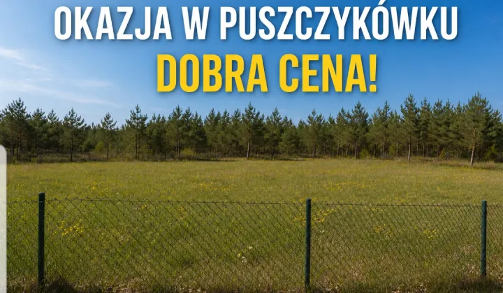 Działka budowlana Puszczykowo Puszczykówko, ul. Czarna