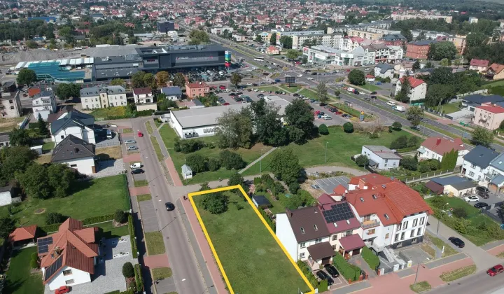 Działka inwestycyjna Łomża Śródmieście, ul. Pana Tadeusza