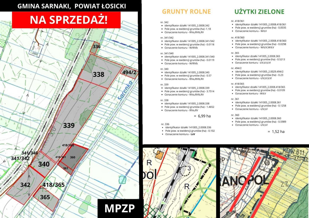 Działka rolna Franopol. Zdjęcie 1