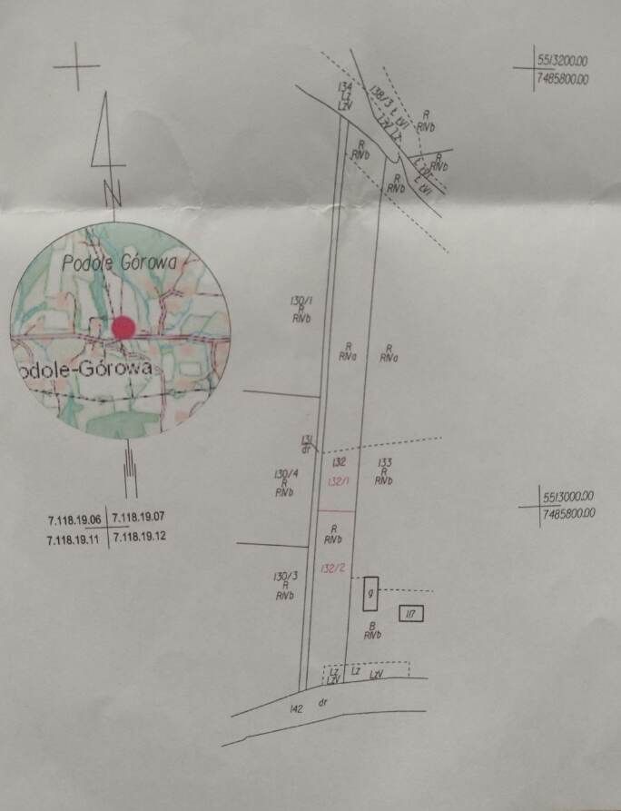 Działka budowlana Podole-Górowa. Zdjęcie 3