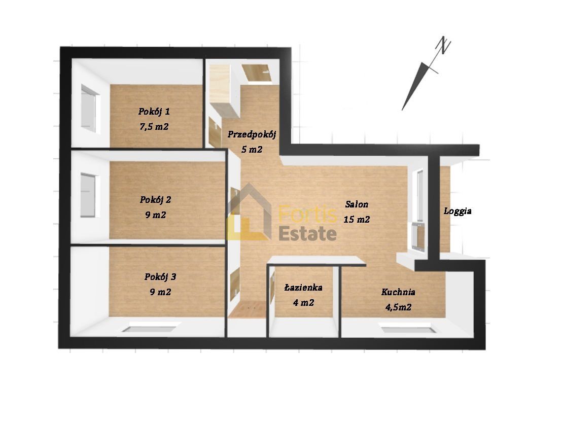 Mieszkanie 4-pokojowe Kraków Prądnik Czerwony, ul. Fiołkowa. Zdjęcie 14