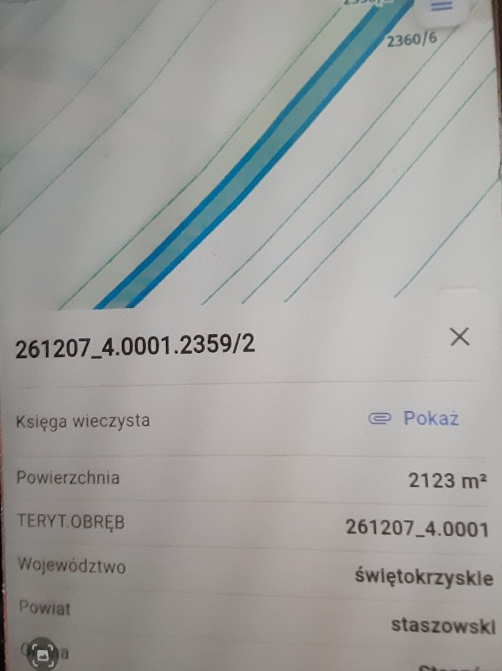 Działka rolno-budowlana Staszów, ul. Oględowska. Zdjęcie 1