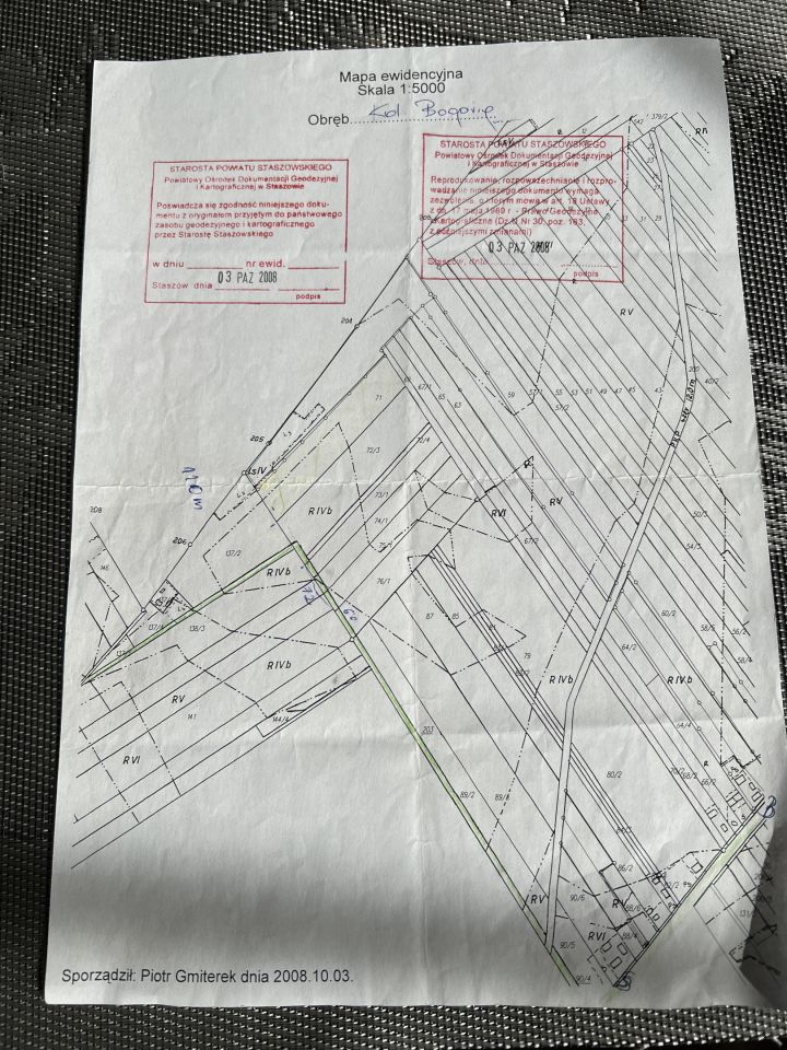 Działka leśna Kolonia Bogoria. Zdjęcie 2