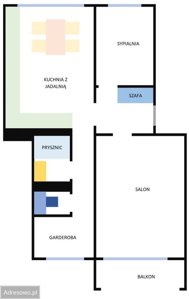 Mieszkanie 3-pokojowe Poznań Chartowo, os. Czecha. Zdjęcie 19