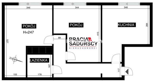 Mieszkanie 2-pokojowe Kraków Podgórze Duchackie, ul. Marii i Bolesława Wysłouchów. Zdjęcie 17