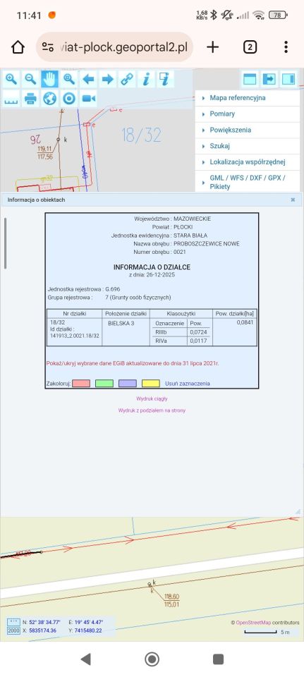 Działka budowlana Nowe Proboszczewice, ul. Stokrotkowa. Zdjęcie 4