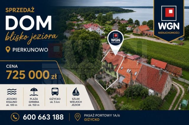 dom szeregowy, 4 pokoje Pierkunowo. Zdjęcie 1