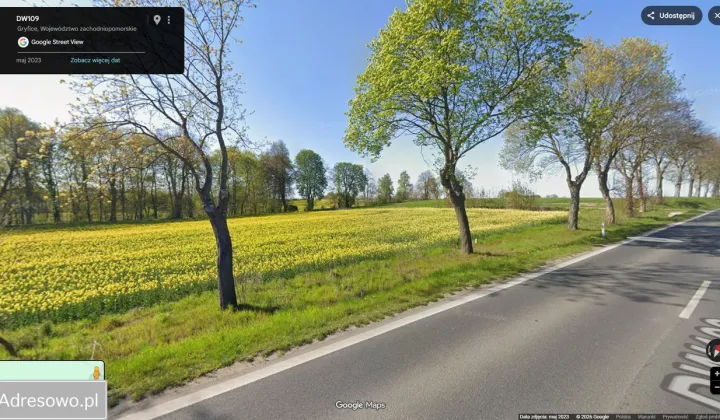 Działka inwestycyjna Gryfice, ul. marsz. Józefa Piłsudskiego