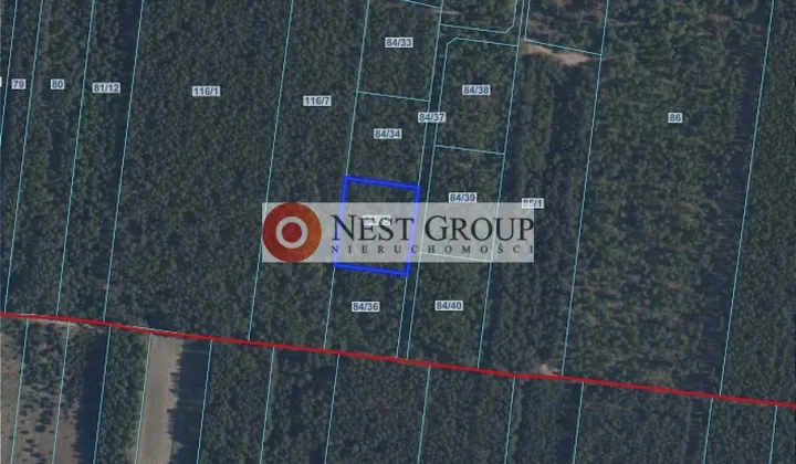 Działka rekreacyjna Gilówka Dolna