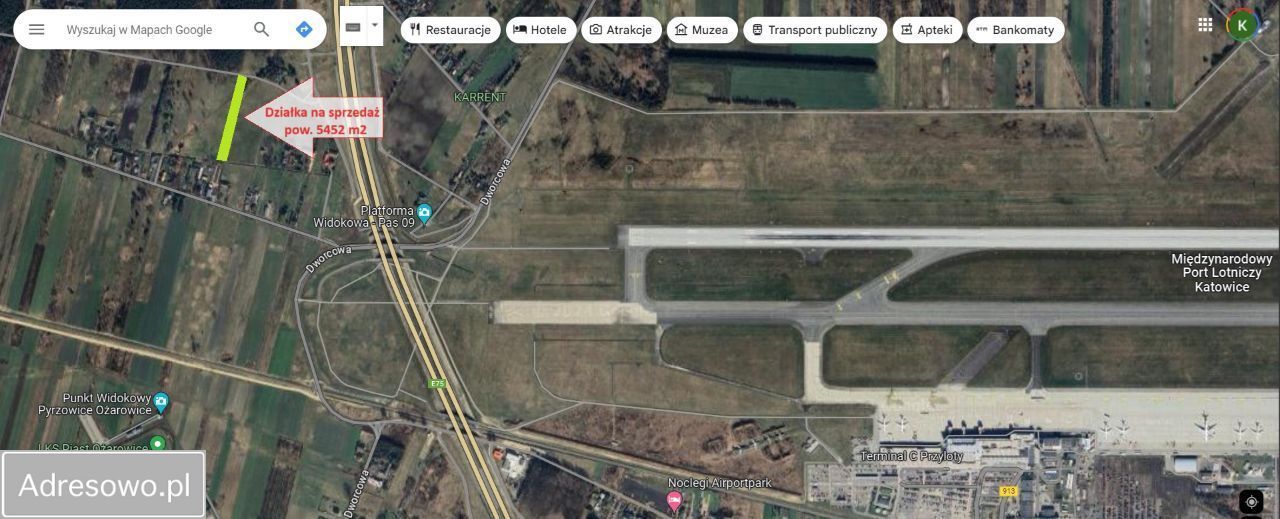 Działka inwestycyjna Ożarowice, ul. Sosnowa. Zdjęcie 2