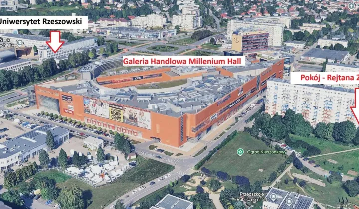 Mieszkanie 4-pokojowe Rzeszów Nowe Miasto, al. Tadeusza Rejtana