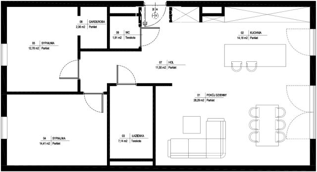 Mieszkanie 3-pokojowe Warszawa Wilanów, ul. Sarmacka. Zdjęcie 20