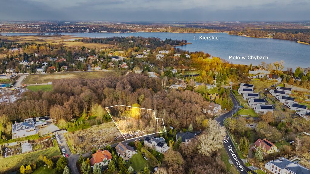 Działka budowlana Chyby, ul. Podgórna. Zdjęcie 4