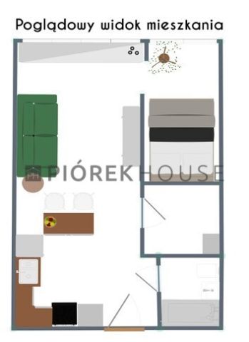Mieszkanie 2-pokojowe Warszawa Żoliborz, ul. Kazimierza Promyka. Zdjęcie 11