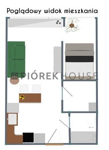 Mieszkanie 2-pokojowe Warszawa Żoliborz, ul. Kazimierza Promyka. Zdjęcie 11