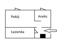 Mieszkanie 1-pokojowe Zabrze Mikulczyce, ul. Zwrotnicza. Zdjęcie 1