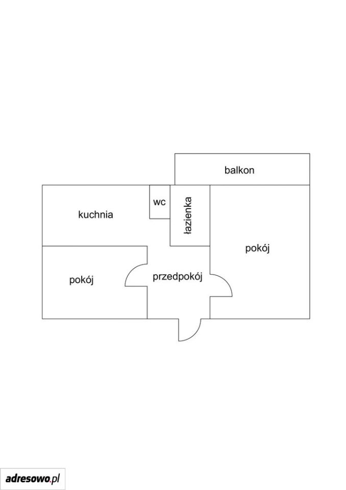 Mieszkanie 2-pokojowe Łódź Polesie, al. ks. kard. Stefana Wyszyńskiego. Zdjęcie 15
