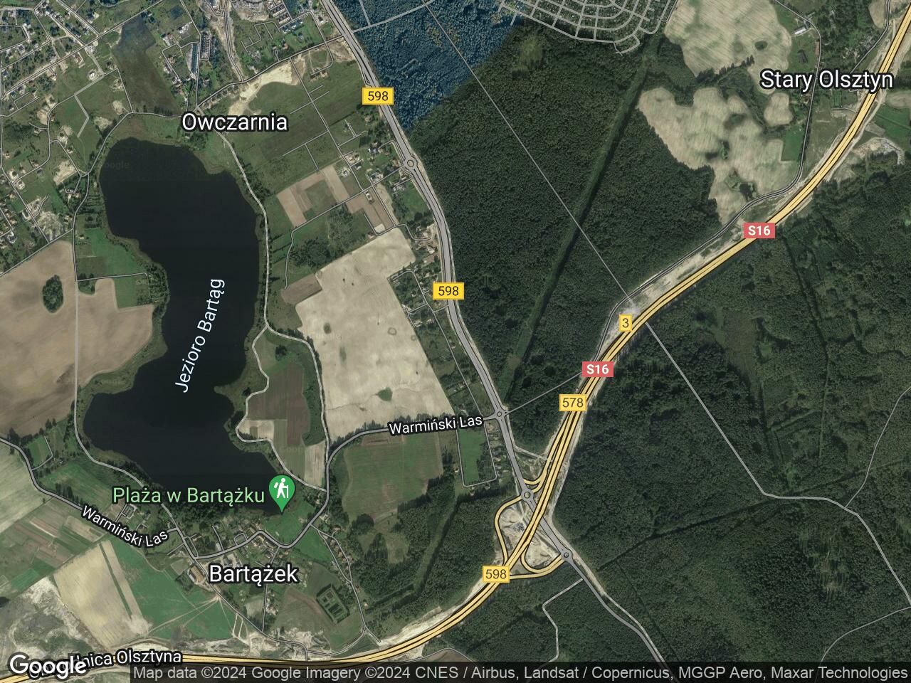 Działka budowlana Bartążek, ul. Olchowa. Zdjęcie 7