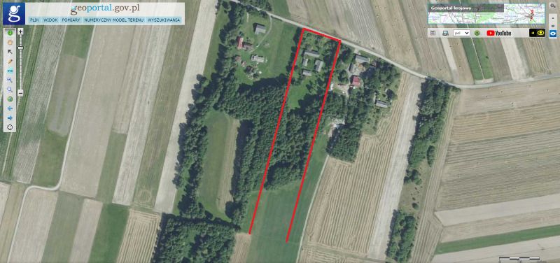 Działka rolna Wiśniowa. Zdjęcie 2