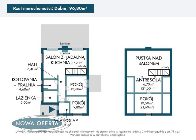 dom wolnostojący, 4 pokoje Dubie. Zdjęcie 19