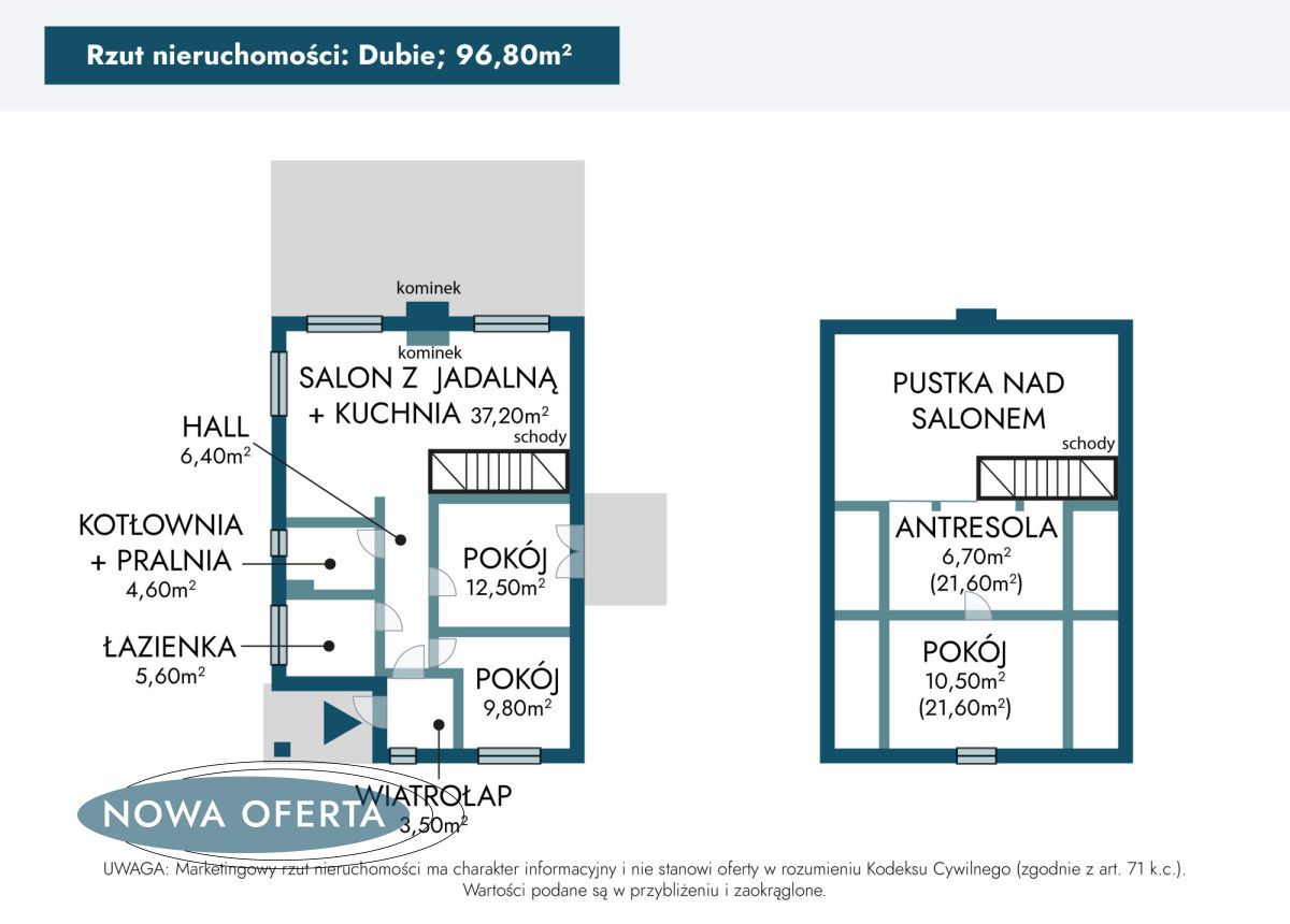 dom wolnostojący, 4 pokoje Dubie. Zdjęcie 19