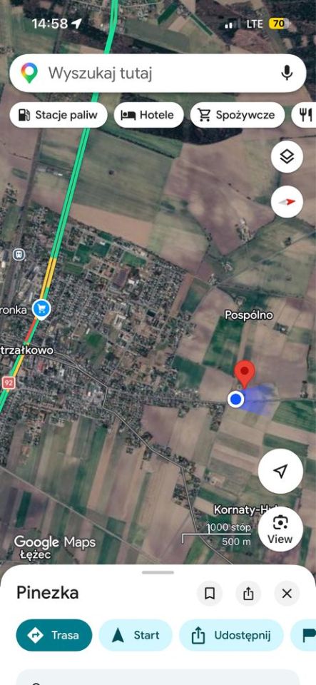 Działka budowlana Strzałkowo, ul. Ostrowska. Zdjęcie 1