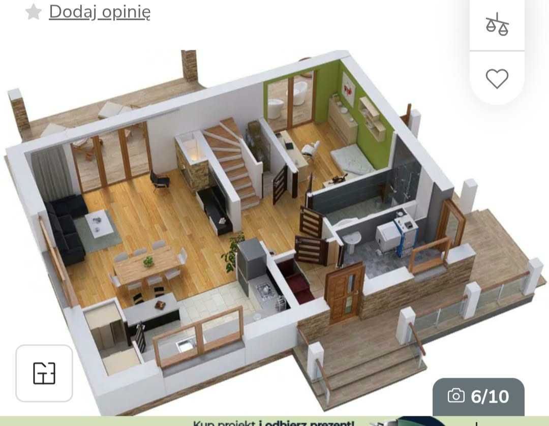 dom wolnostojący Ługwałd. Zdjęcie 8
