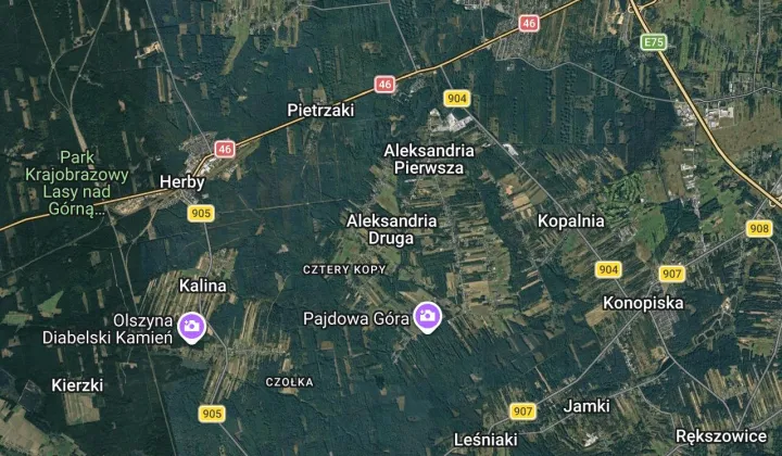Działka budowlana Aleksandria Aleksandria Druga, Miodowa 7e
