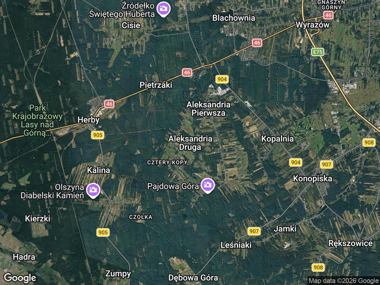 Działka budowlana Aleksandria Aleksandria Druga, ul. Miodowa. Zdjęcie 1