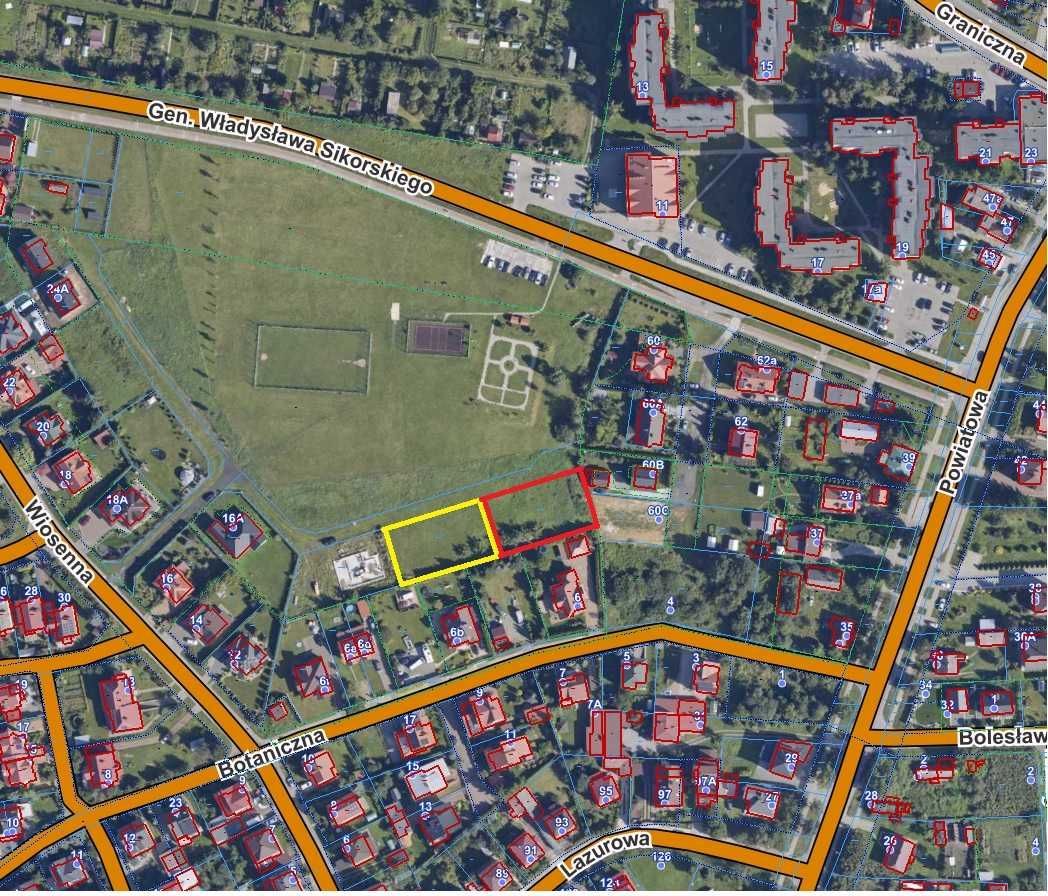 Działka budowlana Zamość, ul. Wiosenna. Zdjęcie 2