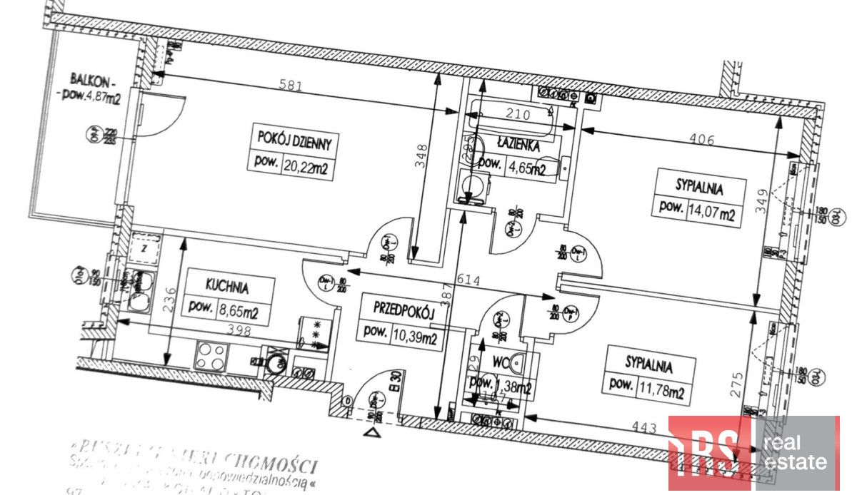 Mieszkanie 3-pokojowe Warszawa Ursus, ul. Elżbiety Rakuszanki. Zdjęcie 10